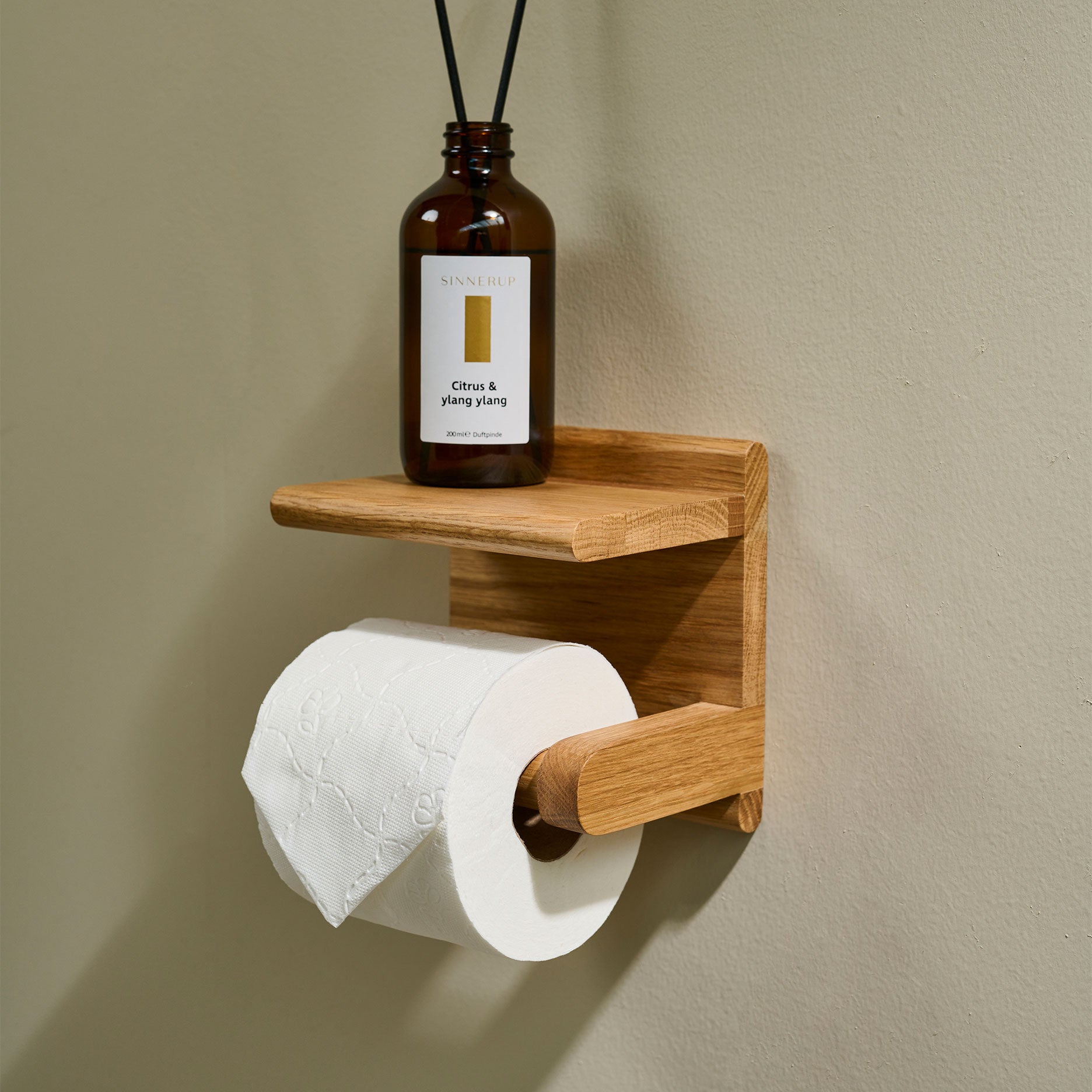 Wood II toiletrulleholder